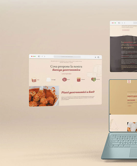 Caseificio pagine web