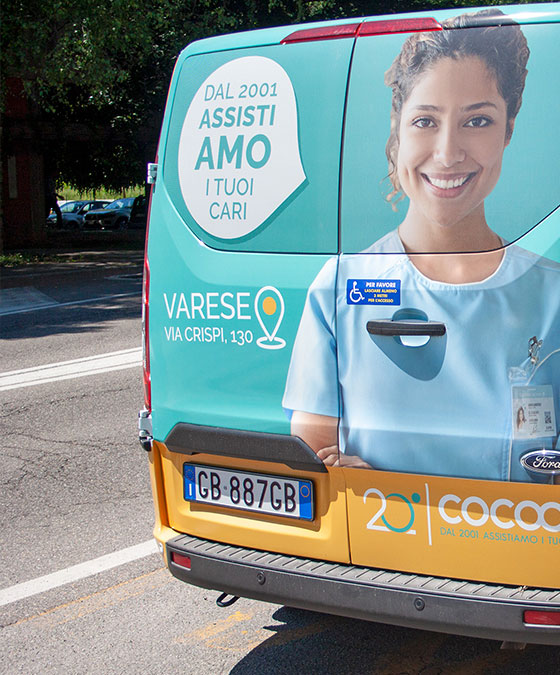 grafica furgone personalizzata