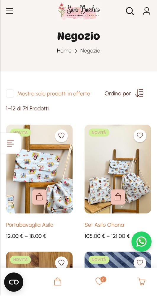 Sviluppo sito web e-commerce responsive